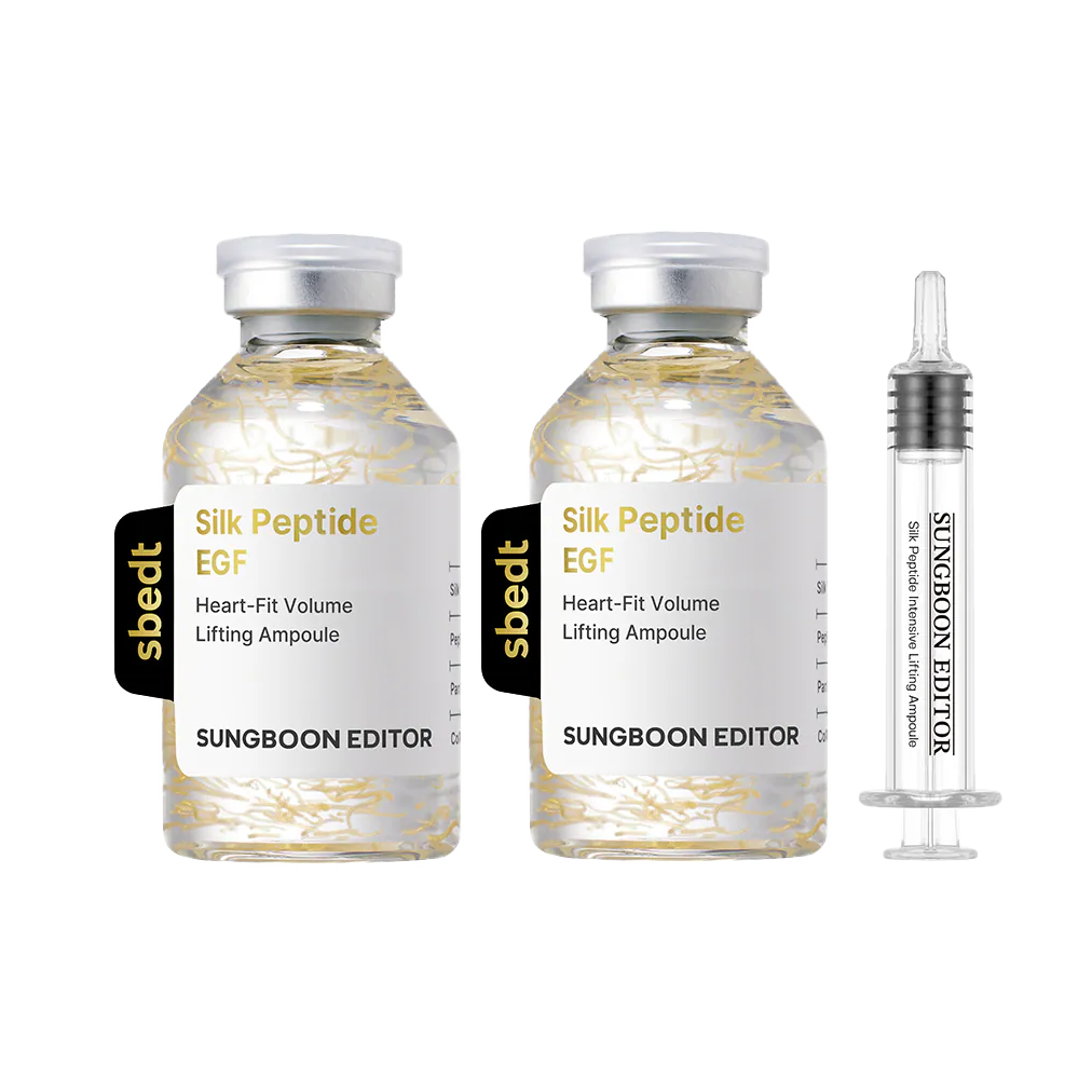 SUNGBOON EDITOR 胜肽金絲 EGF 膠原立體提拉精華 40ml + 40ml Olive young 同款熱賣緊緻精華 SUNGBOON EDITOR 胜肽金絲 EGF 膠原立體提拉精華 40ml + 40ml Olive young 同款熱賣緊緻精華